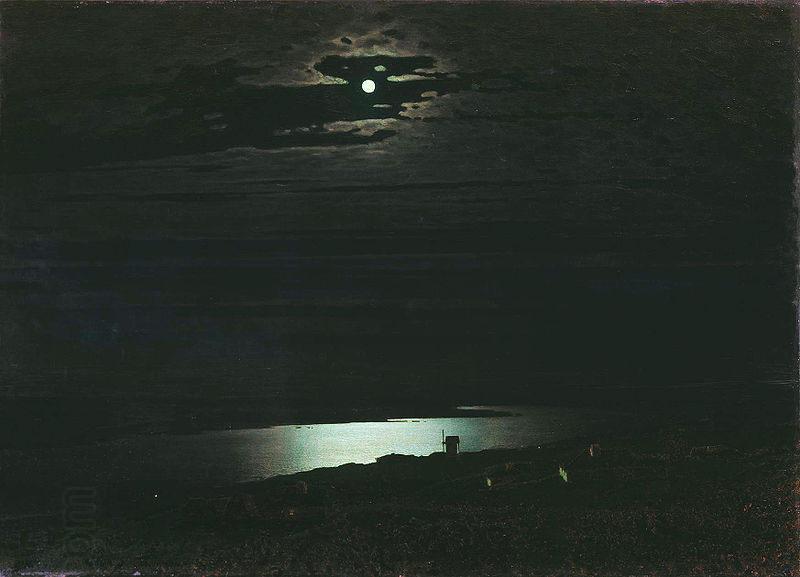 Archip Iwanowitsch Kuindshi Moonlit Night on the Dniepr oil painting picture